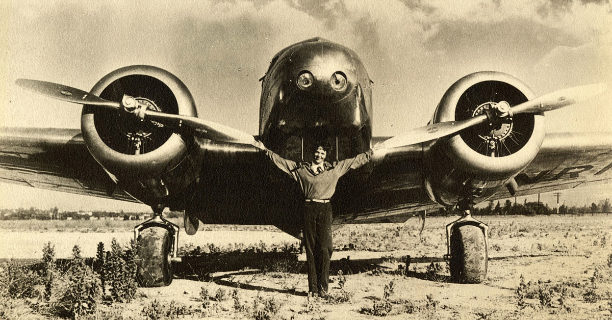 The girl who dreamed of flying: Amelia Earthart