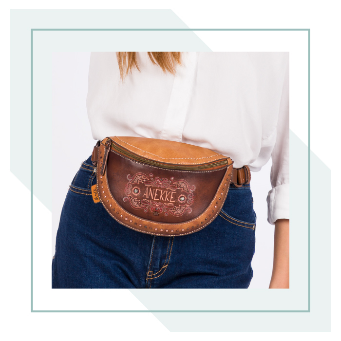 Western bumbag with studs